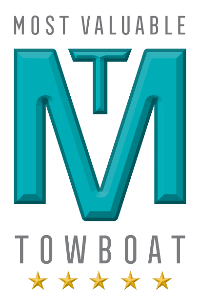 The most valuable Supreme towboat logo.