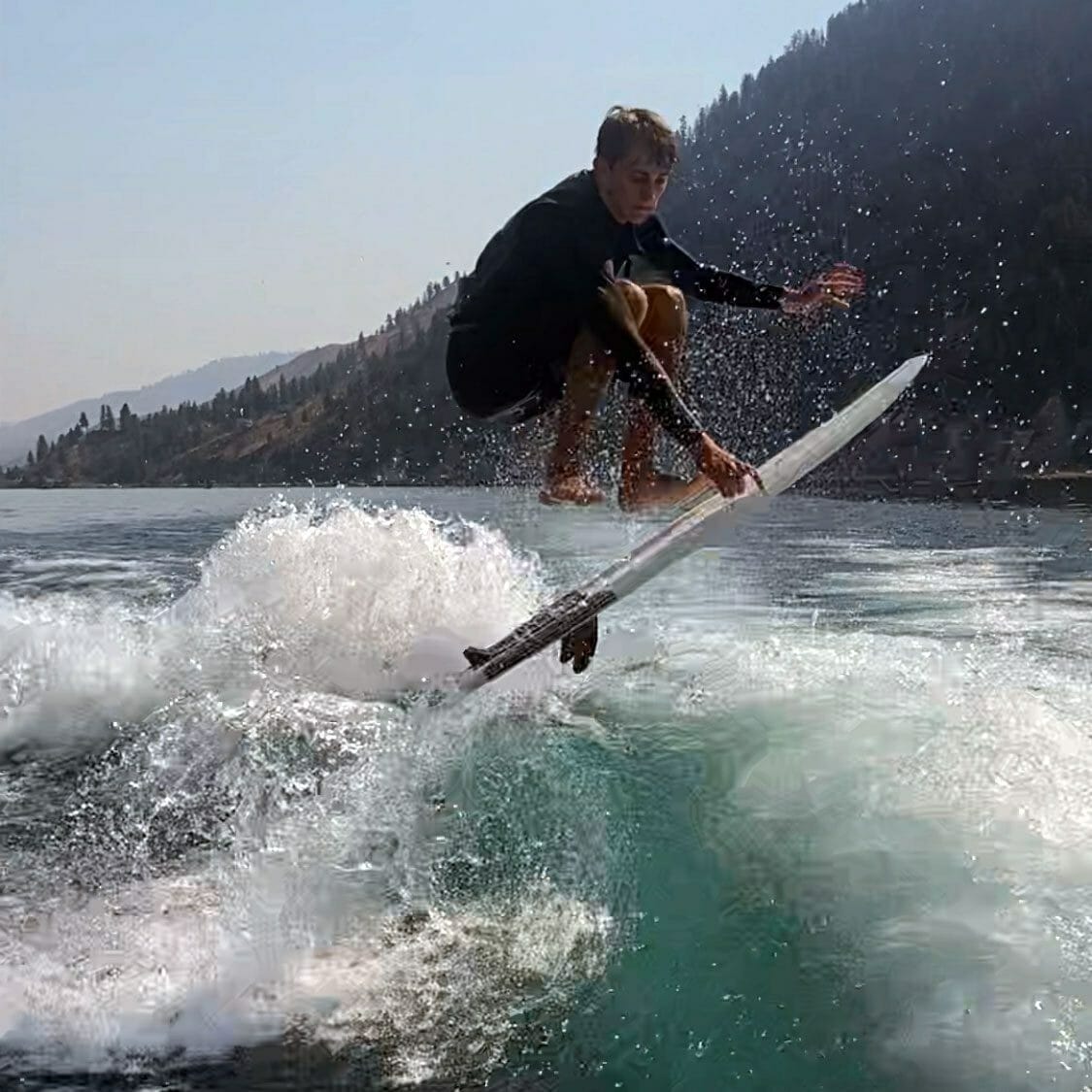 Turner Gebers wake surfing