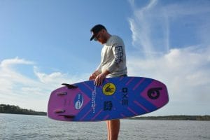 Zane Montgomery wake surfer